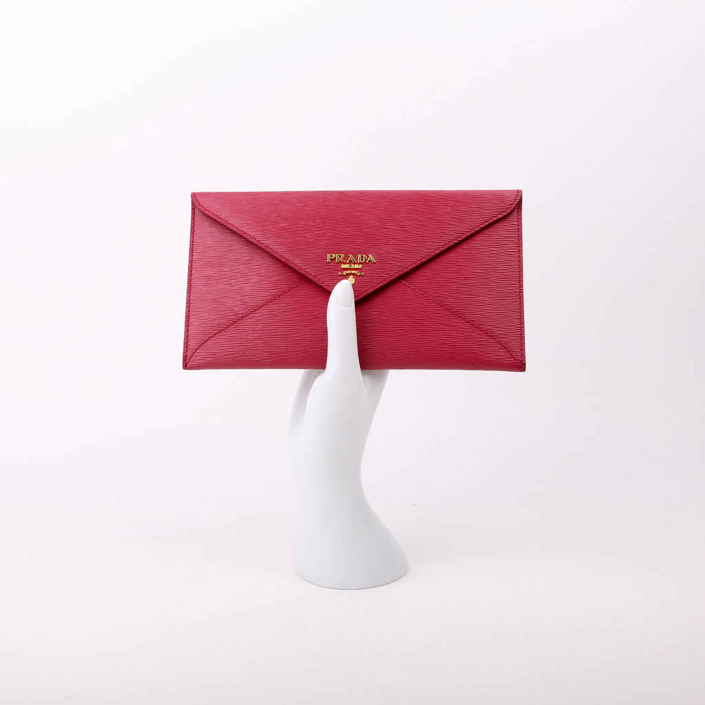Vitello Move Envelope Wallet Pink