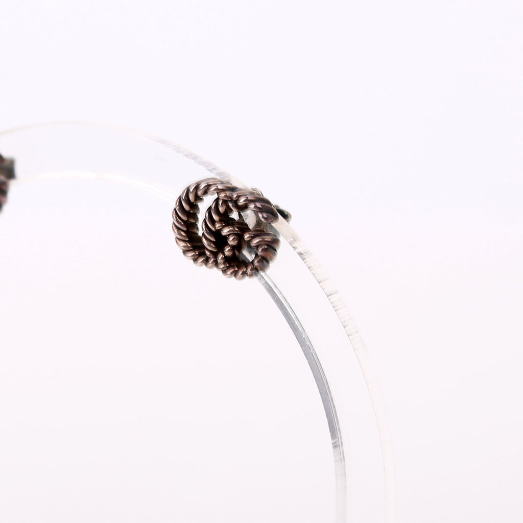 GG Torchon Studs 925 Earrings Silver