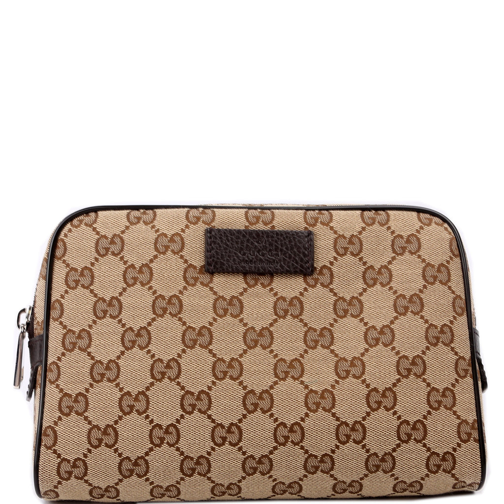 449174 GG Canvas Belt Bag Brown