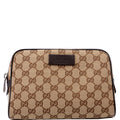 449174 GG Canvas Belt Bag Brown