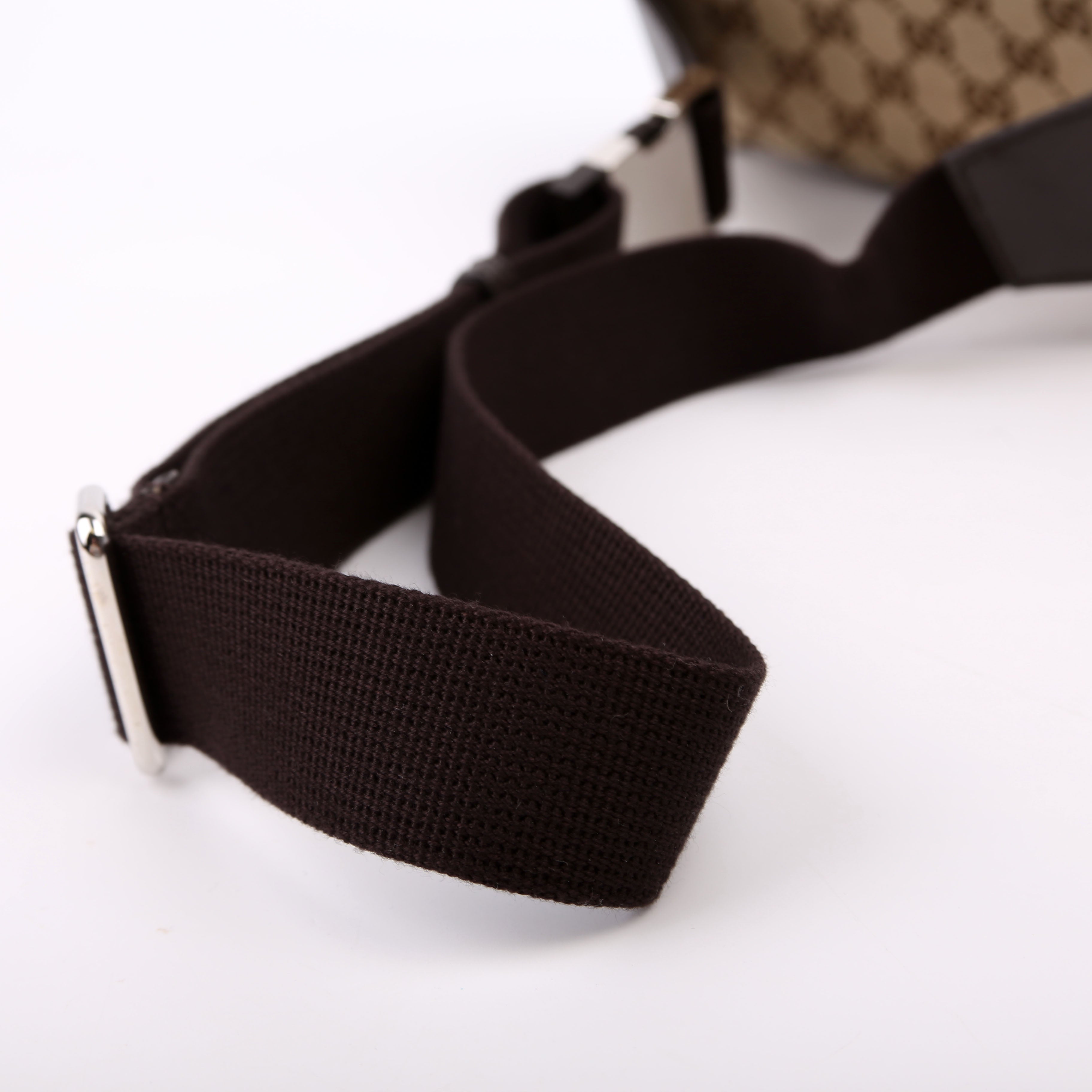 449174 GG Canvas Belt Bag Brown