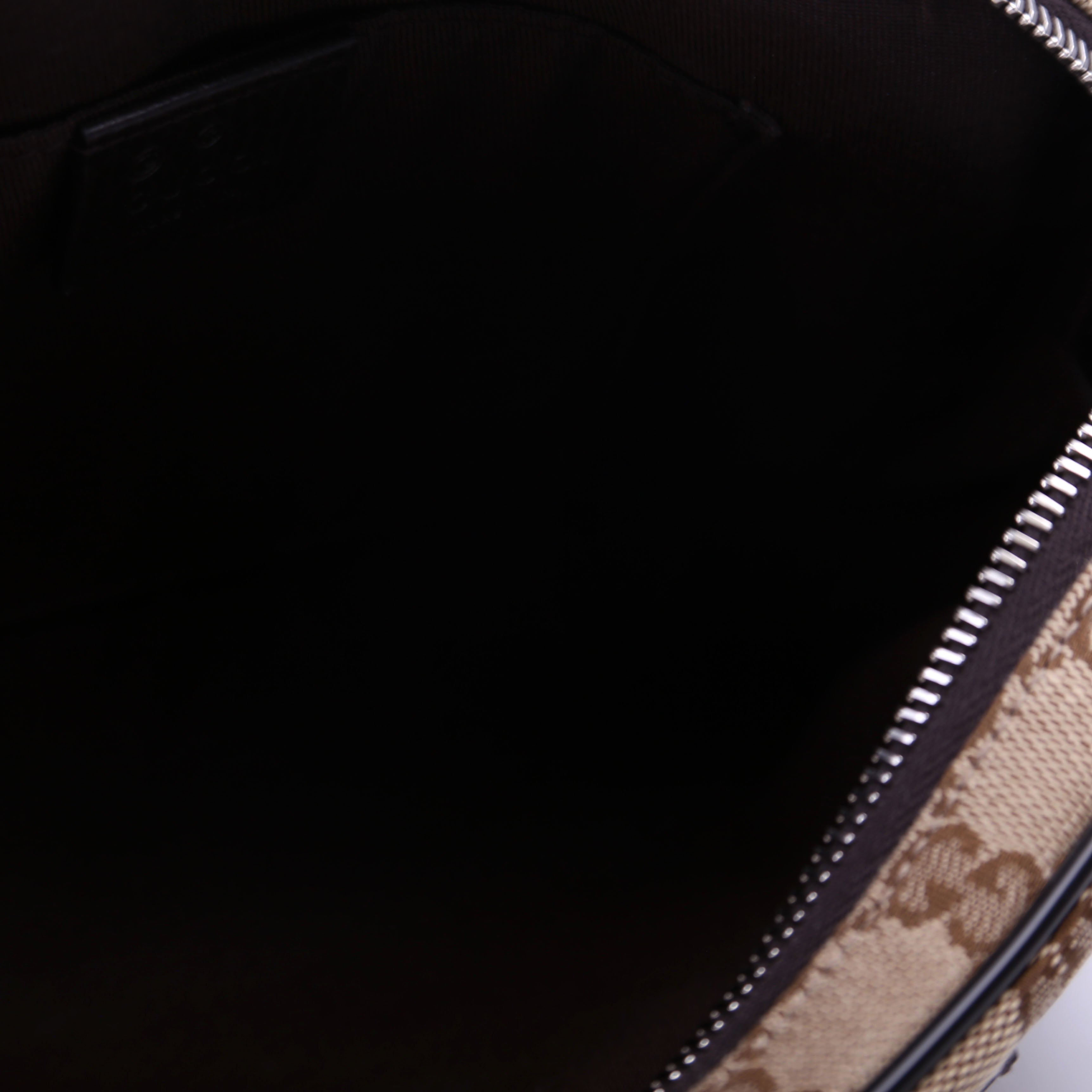 449174 GG Canvas Belt Bag Brown