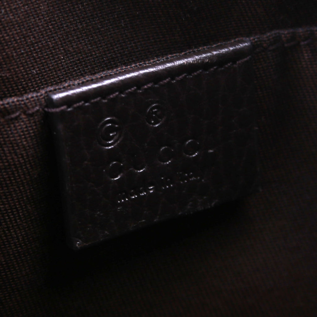 449174 GG Canvas Belt Bag Brown