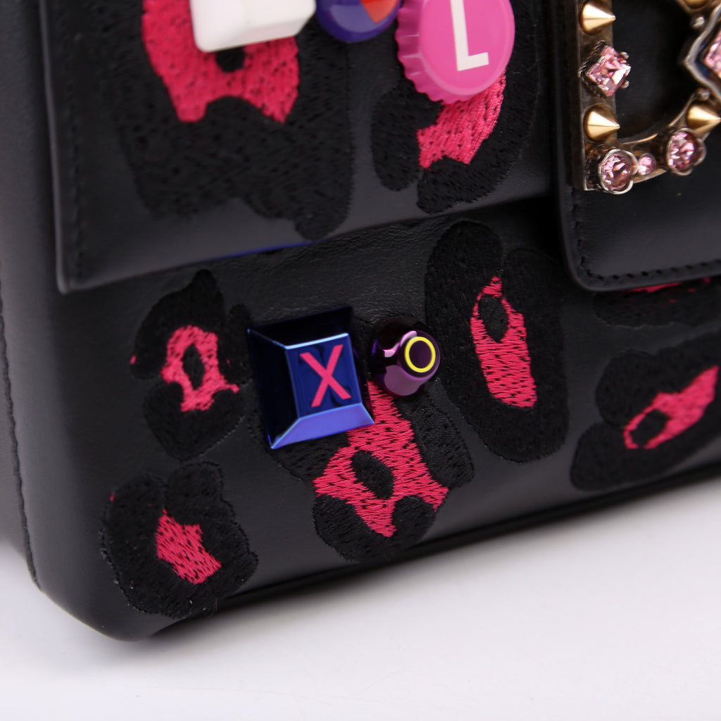 DG Princess Crossbody Bag Black/Pink
