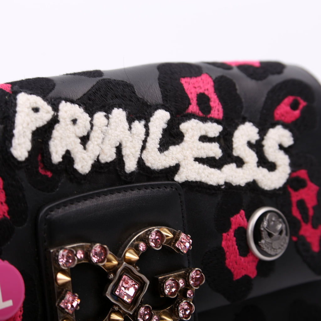 DG Princess Crossbody Bag Black/Pink