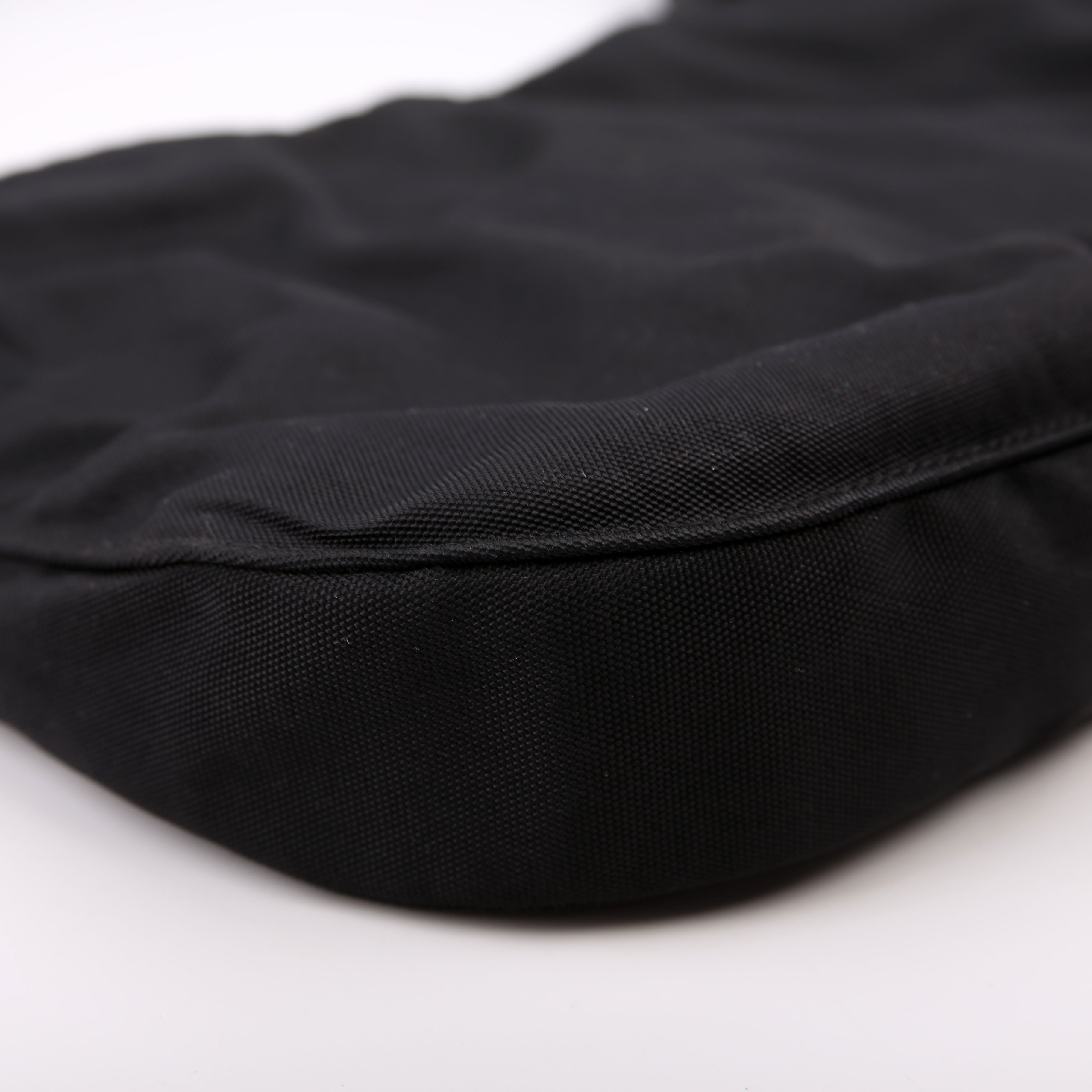 001-3193 Nylon Small Hobo Black