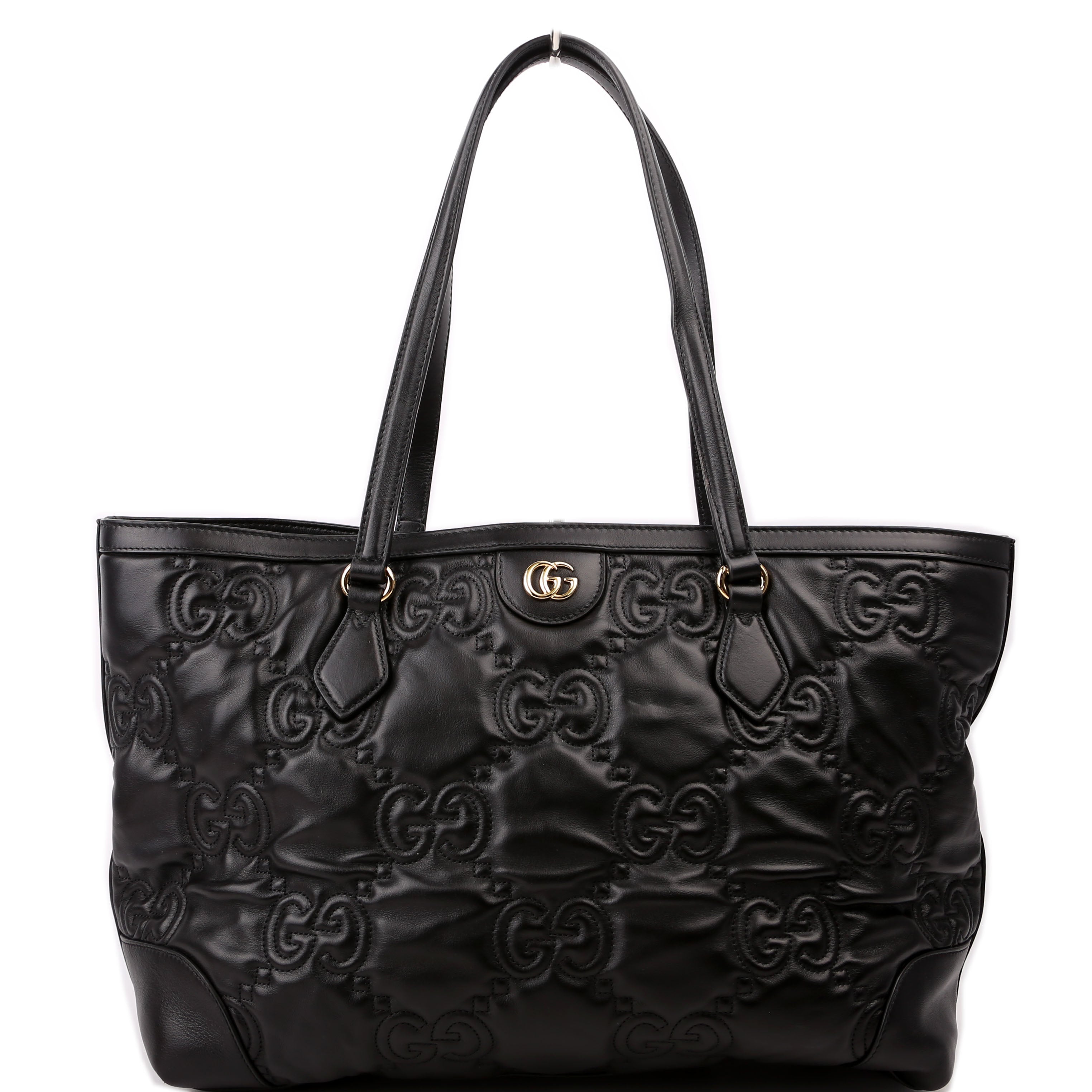 631685 GG Matelasse Ophidia Tote Black
