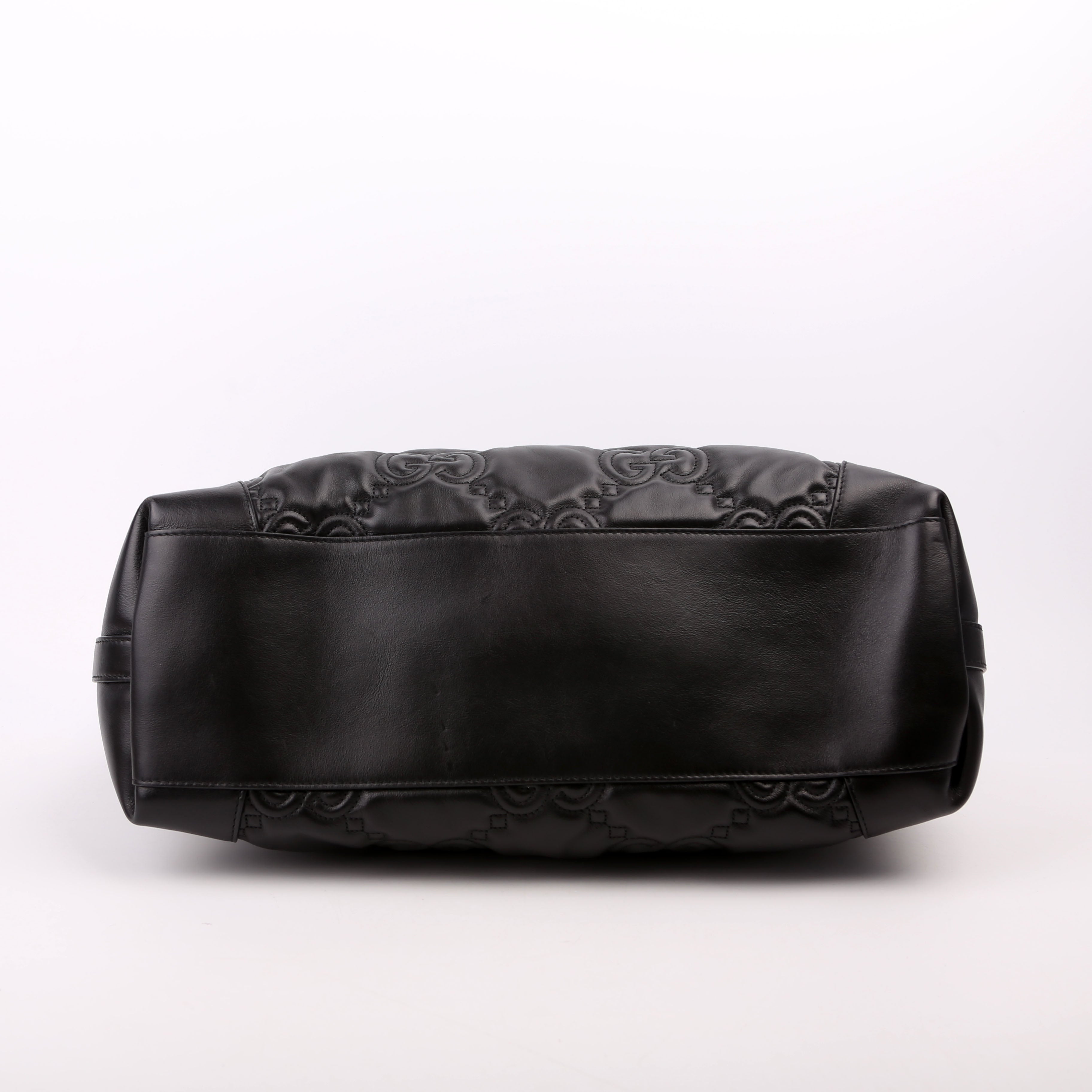 631685 GG Matelasse Ophidia Tote Black