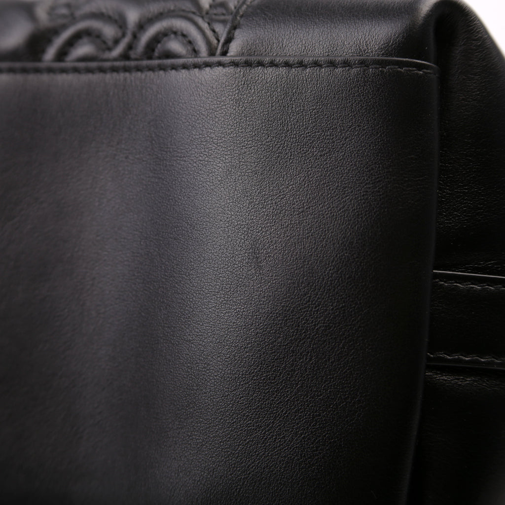 631685 GG Matelasse Ophidia Tote Black