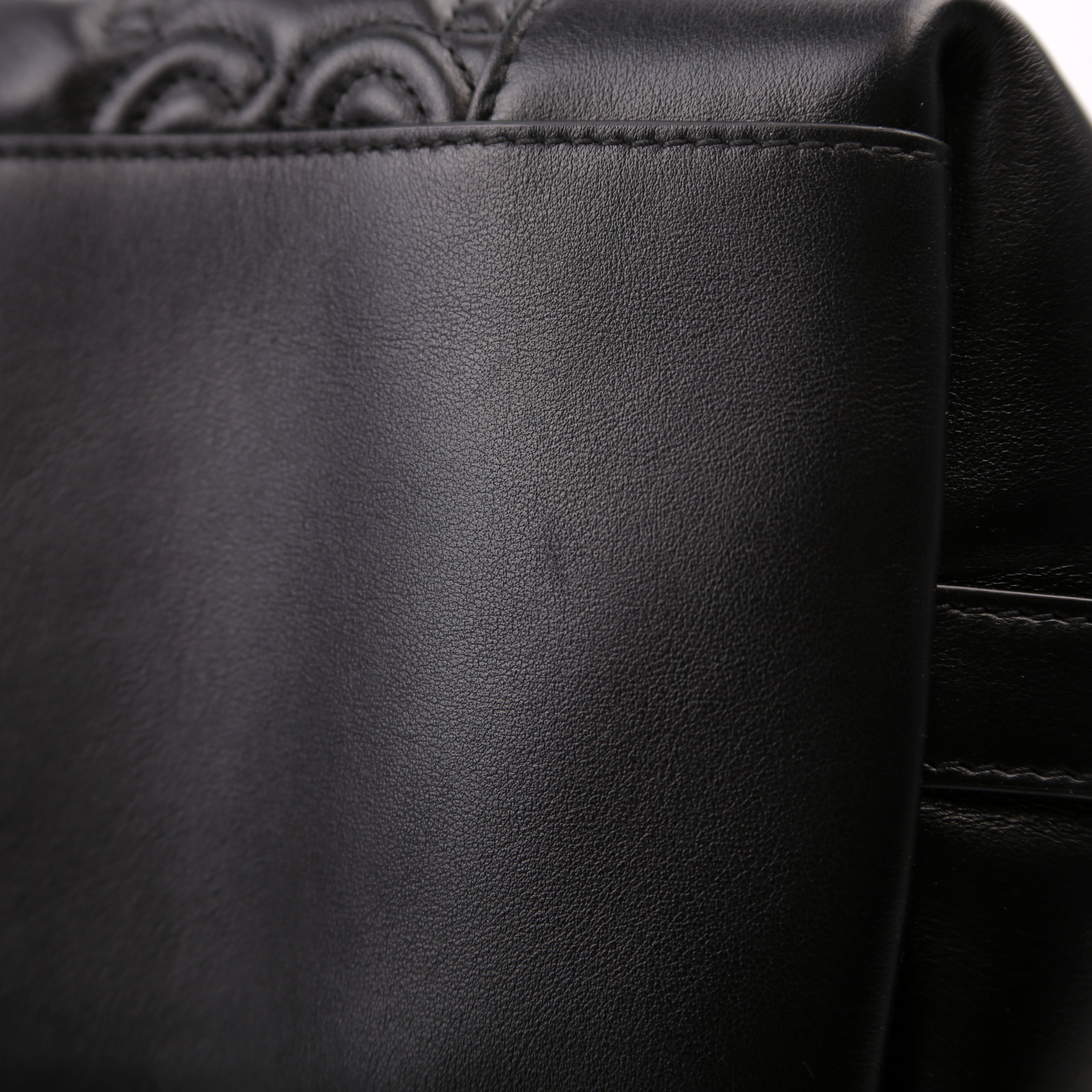 631685 GG Matelasse Ophidia Tote Black