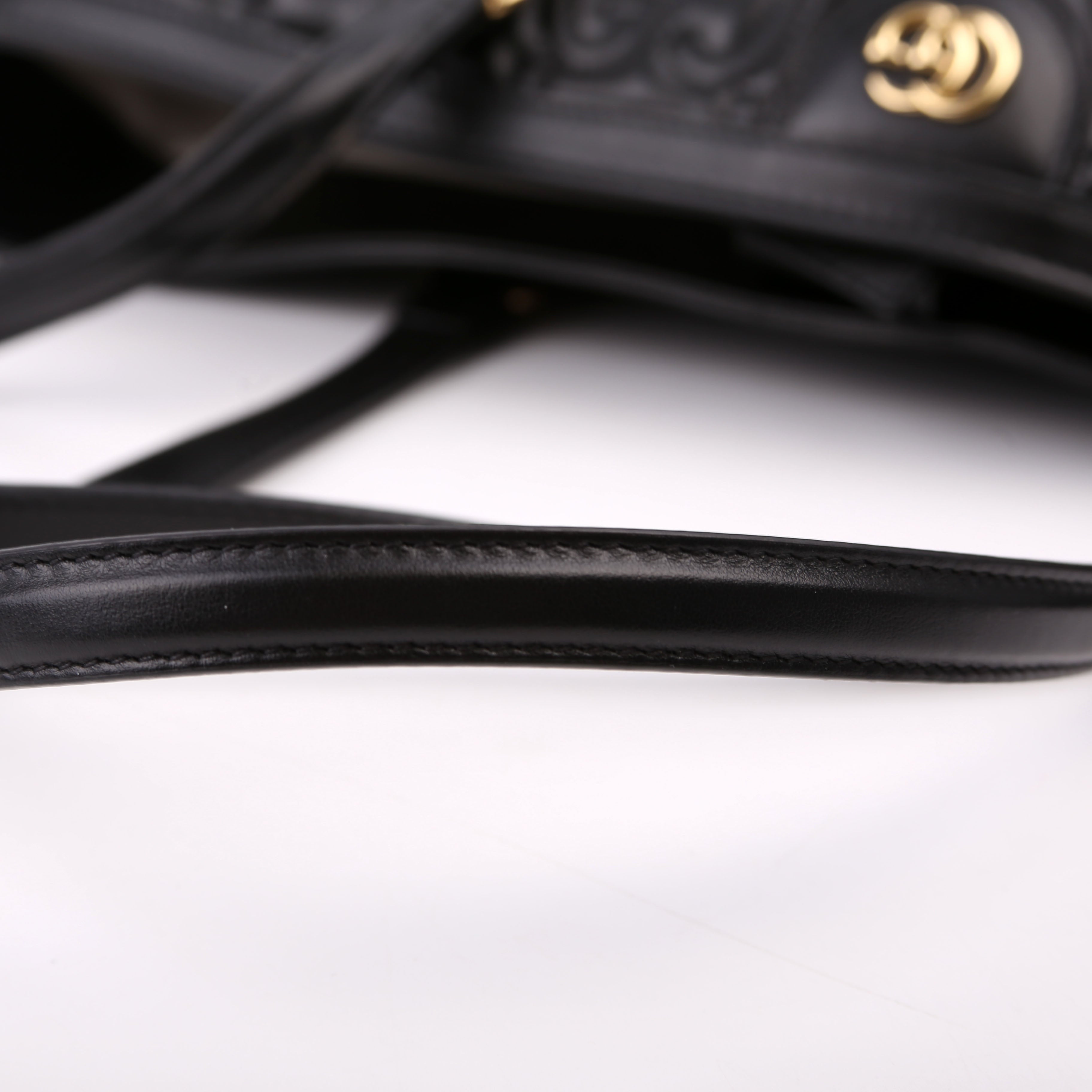 631685 GG Matelasse Ophidia Tote Black