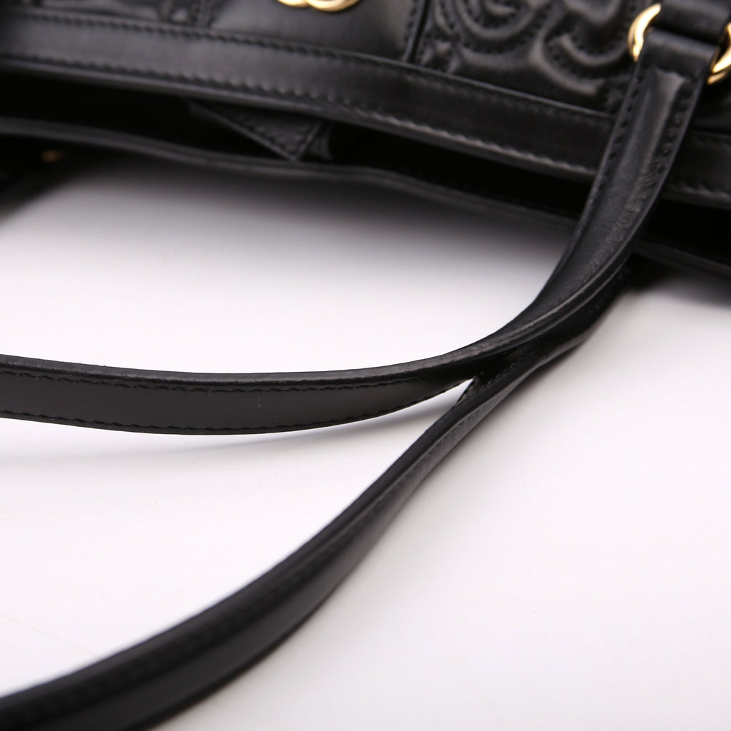 631685 GG Matelasse Ophidia Tote Black