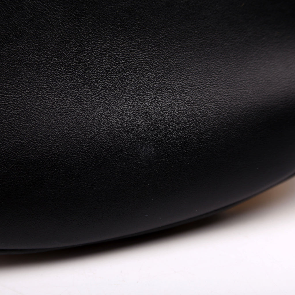 Fendigraphy Small Leather Hobo Black