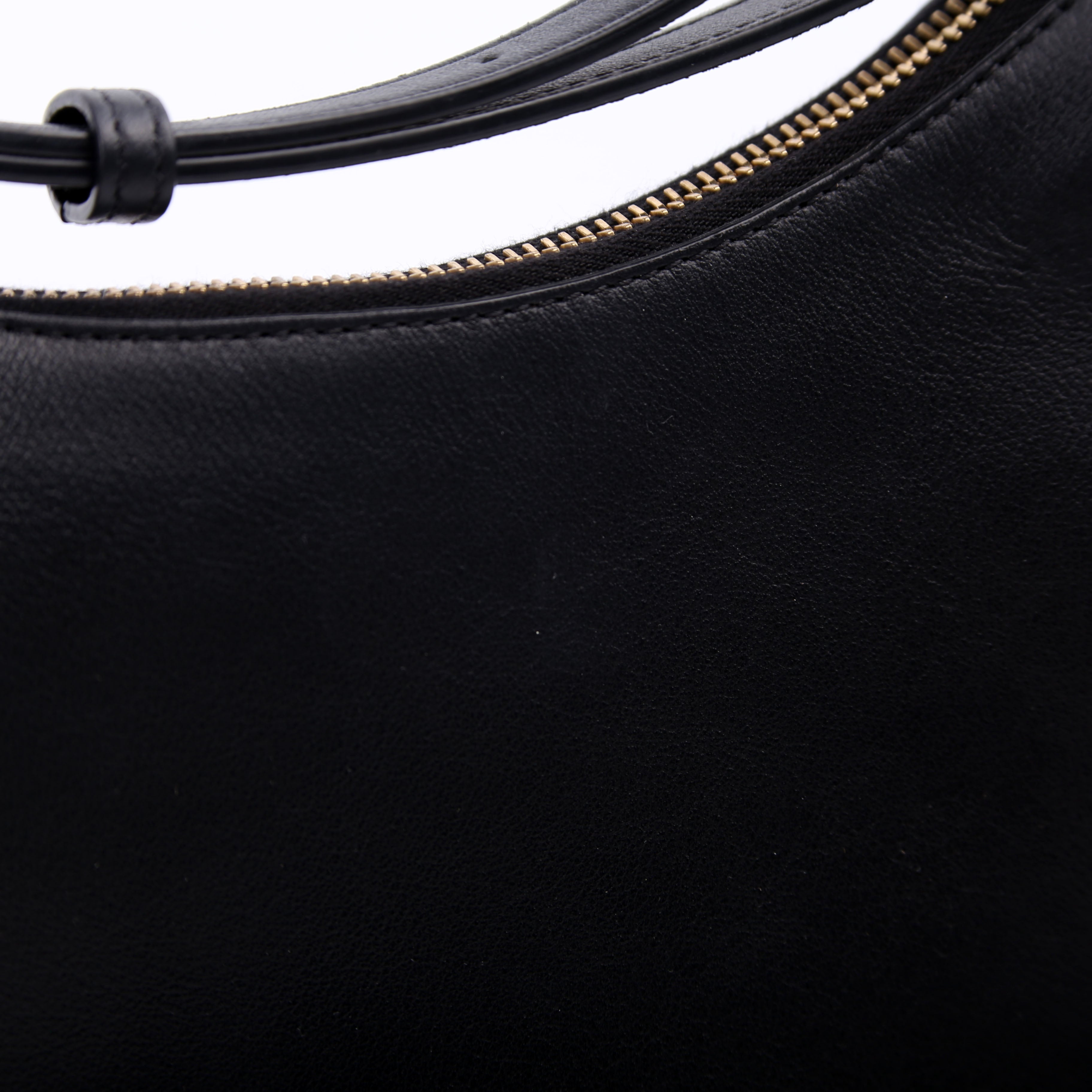 Fendigraphy Small Leather Hobo Black