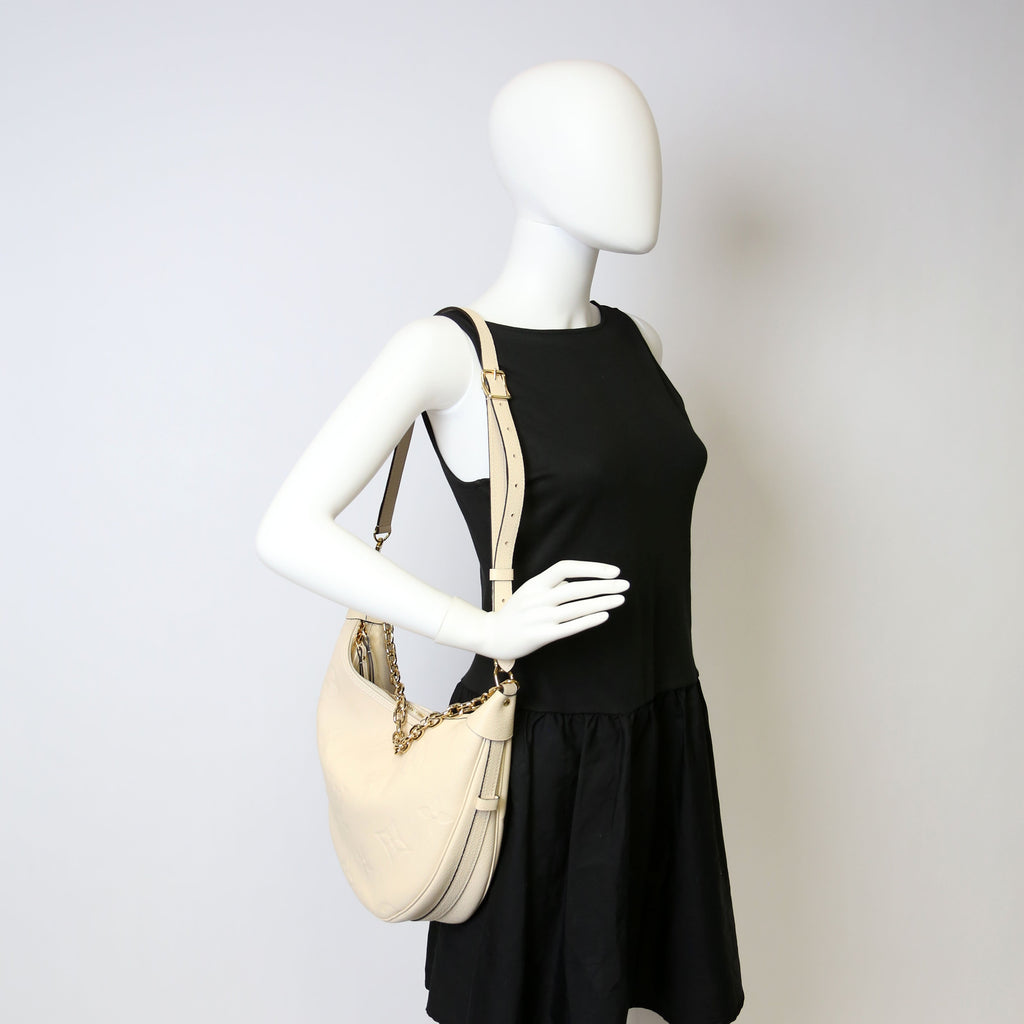 Loop Hobo Empreinte White