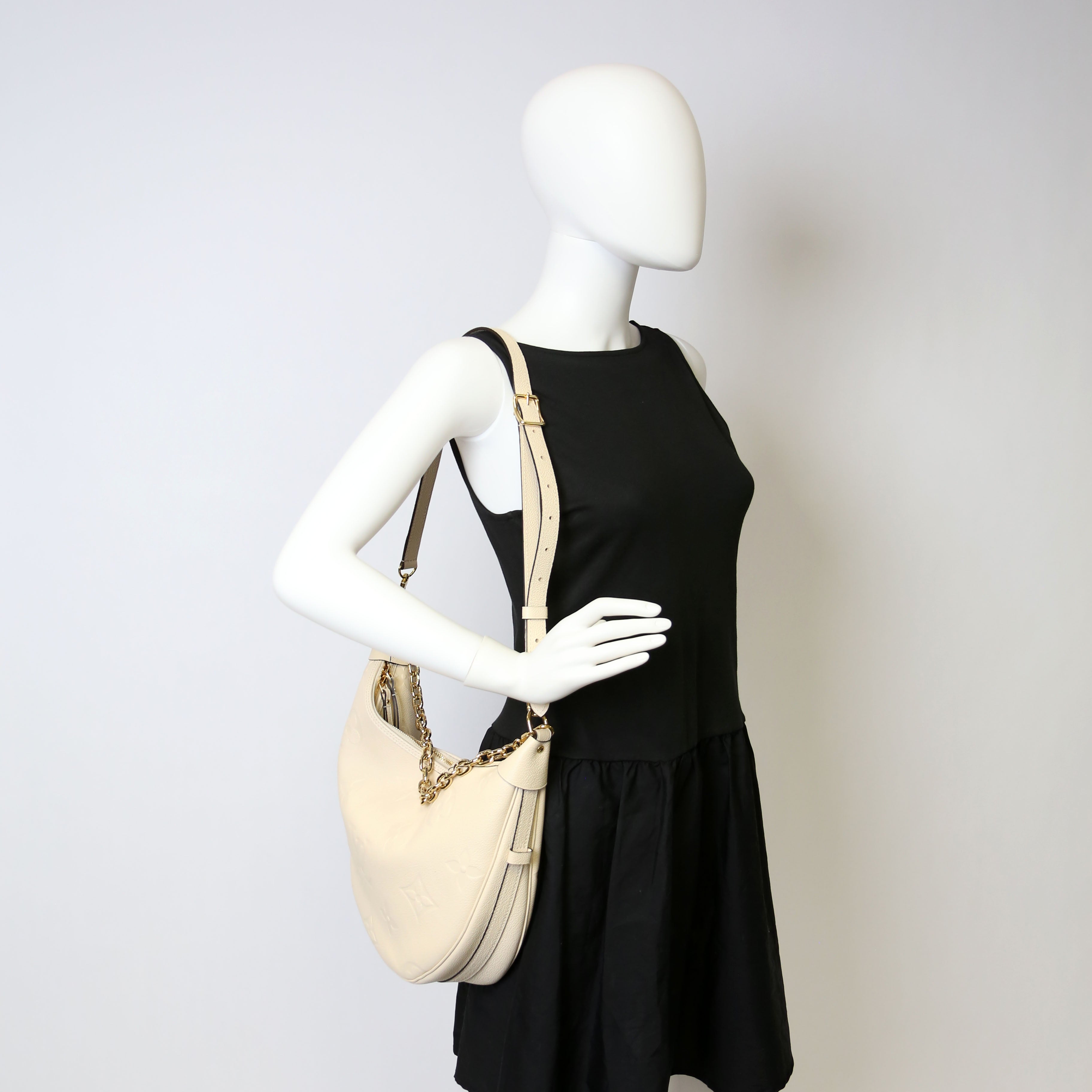 Loop Hobo Empreinte White