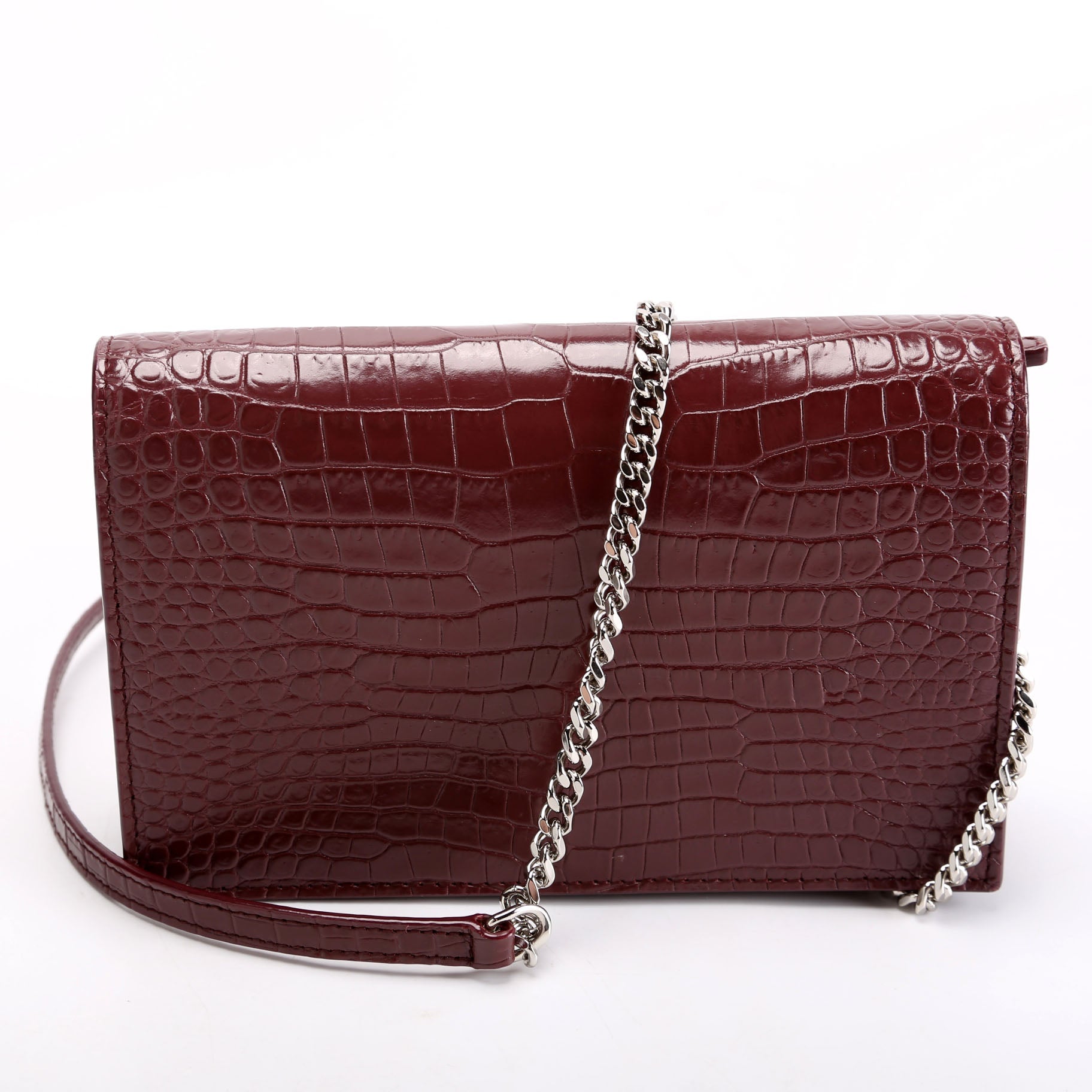 Kate Tassel Chain Wallet 452159 Burgundy