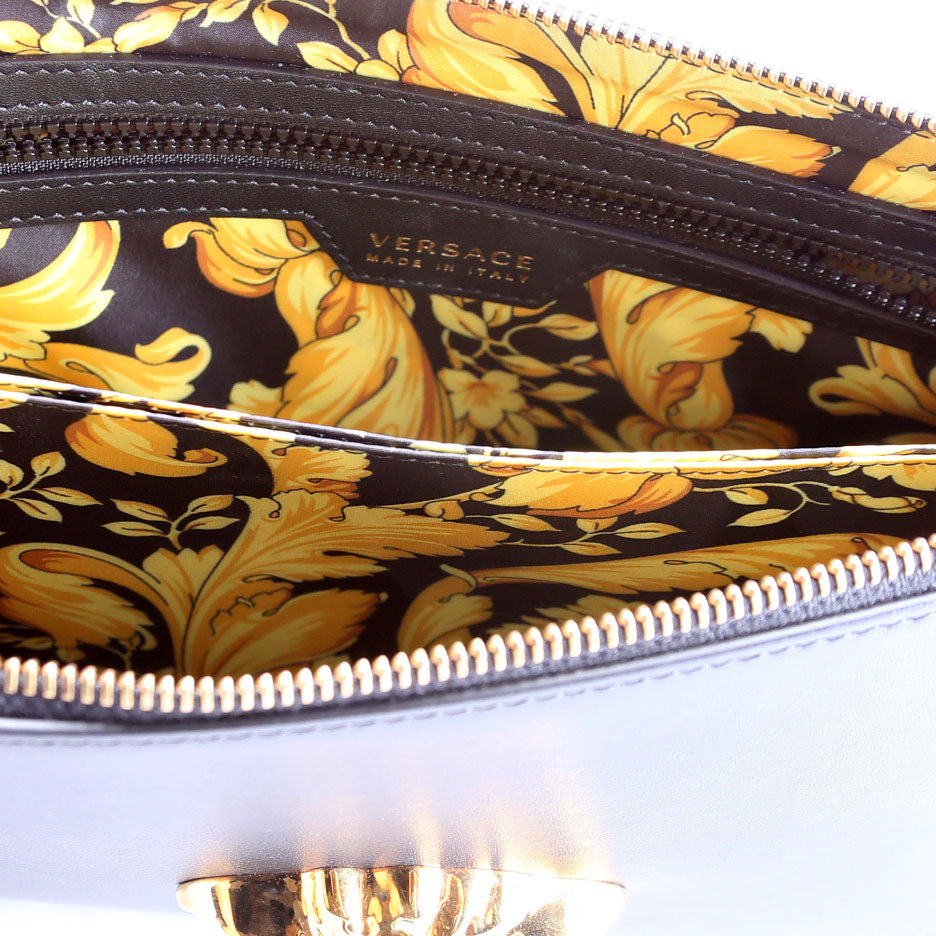 Medusa Large Wristlet Pouch Black