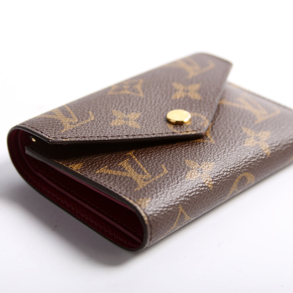 Victorine Wallet Monogram Berry