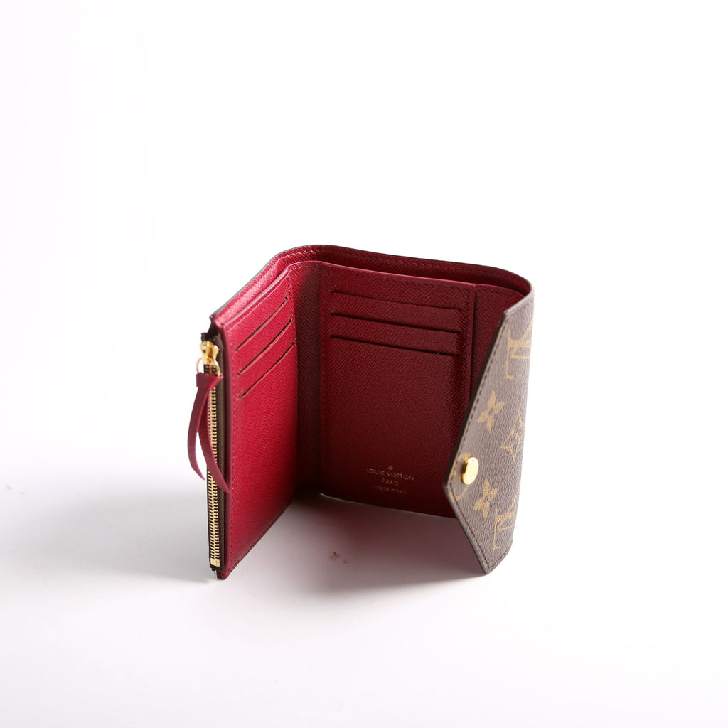 Victorine Wallet Monogram Berry