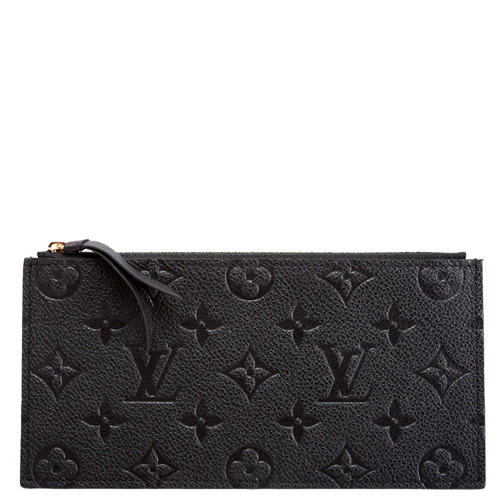 Pochette Felicie Zip Insert Only Empreinte Black