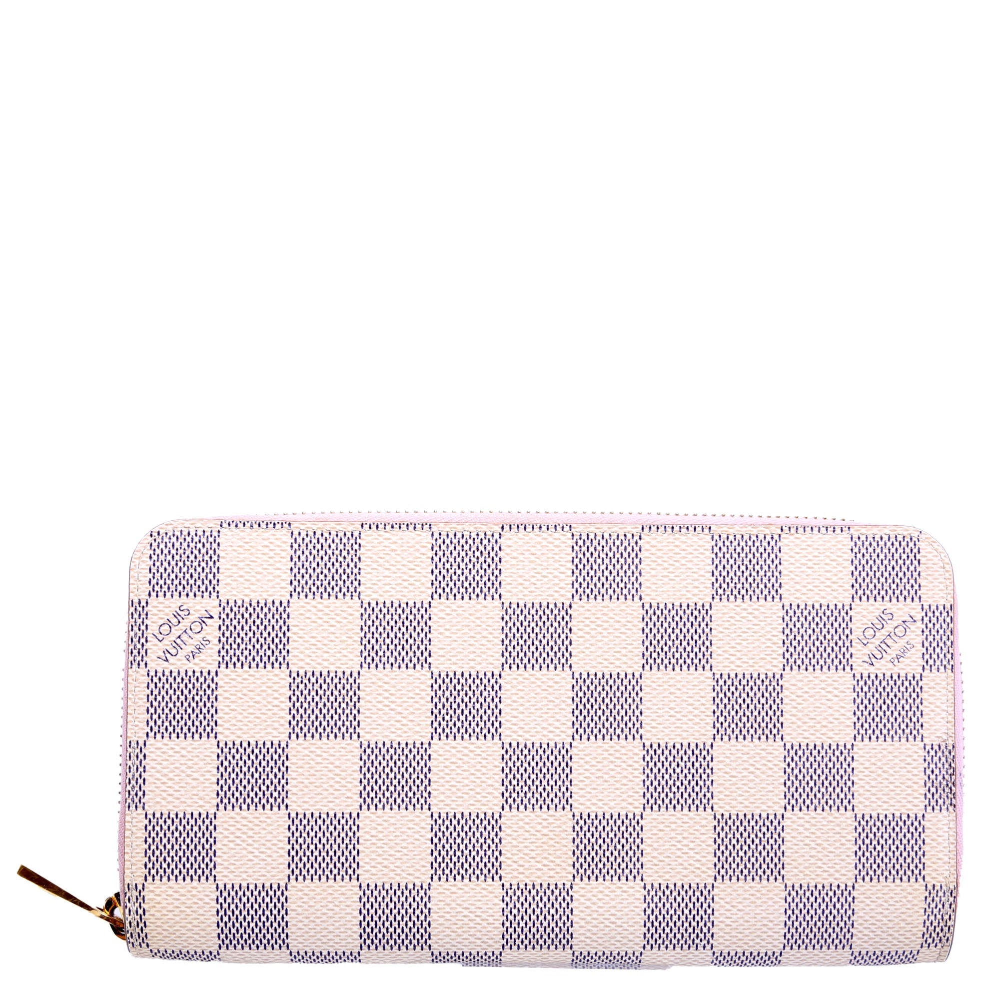 Zippy Wallet Damier Azur Pink