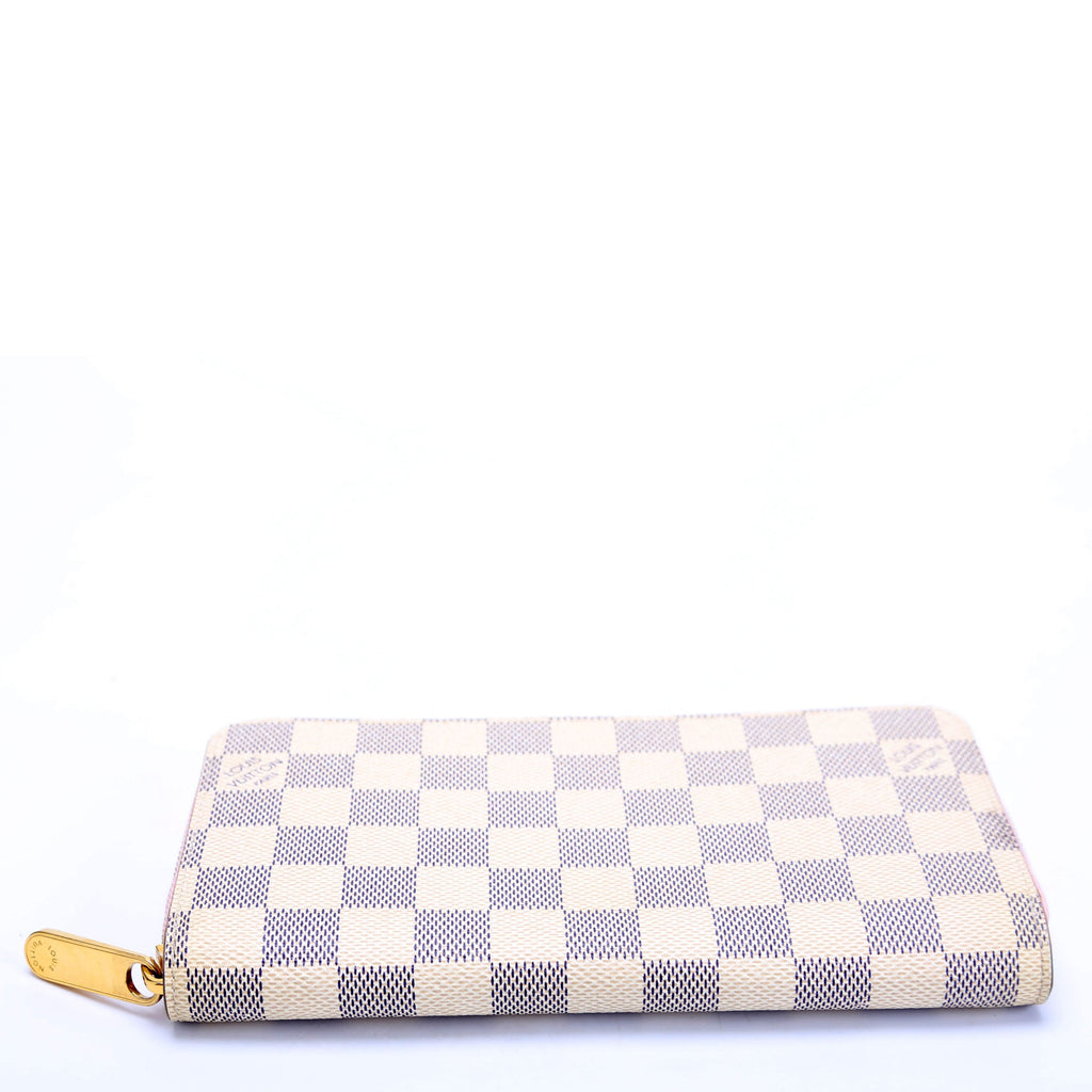 Zippy Wallet Damier Azur Pink