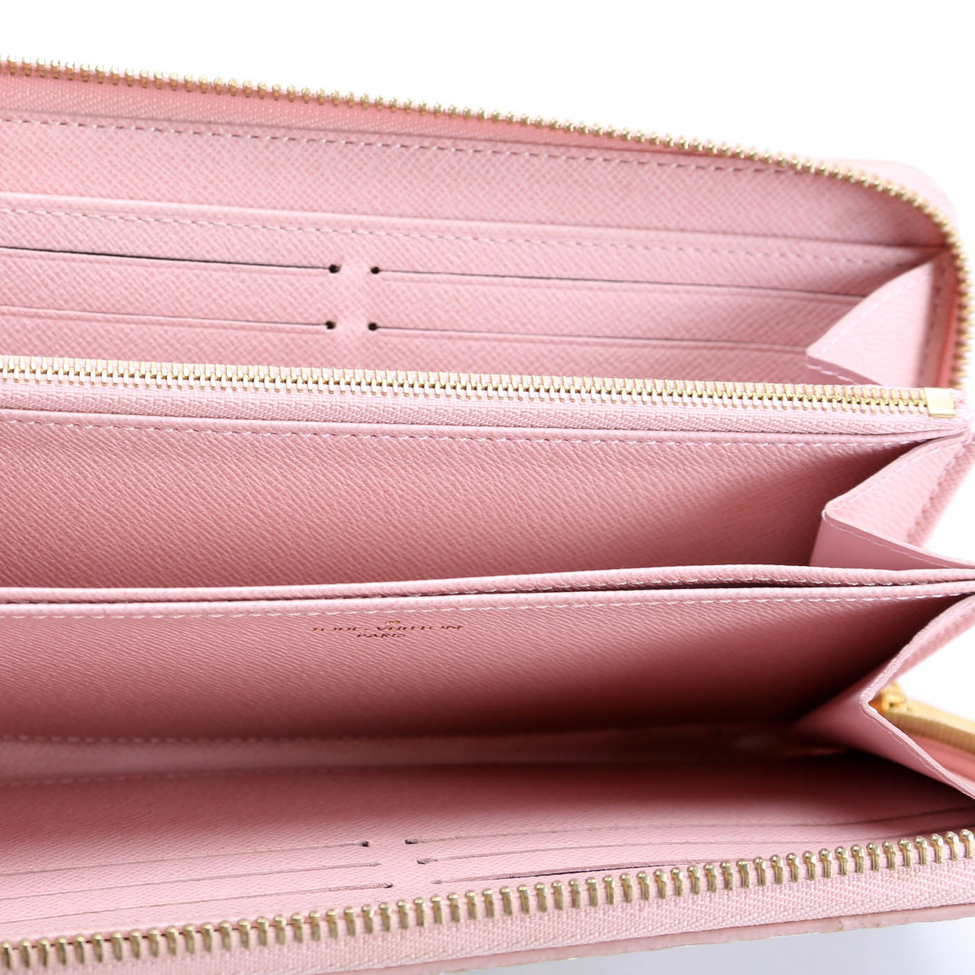 Zippy Wallet Damier Azur Pink