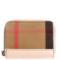 8084527 MN Check Zip Around Compact Wallet