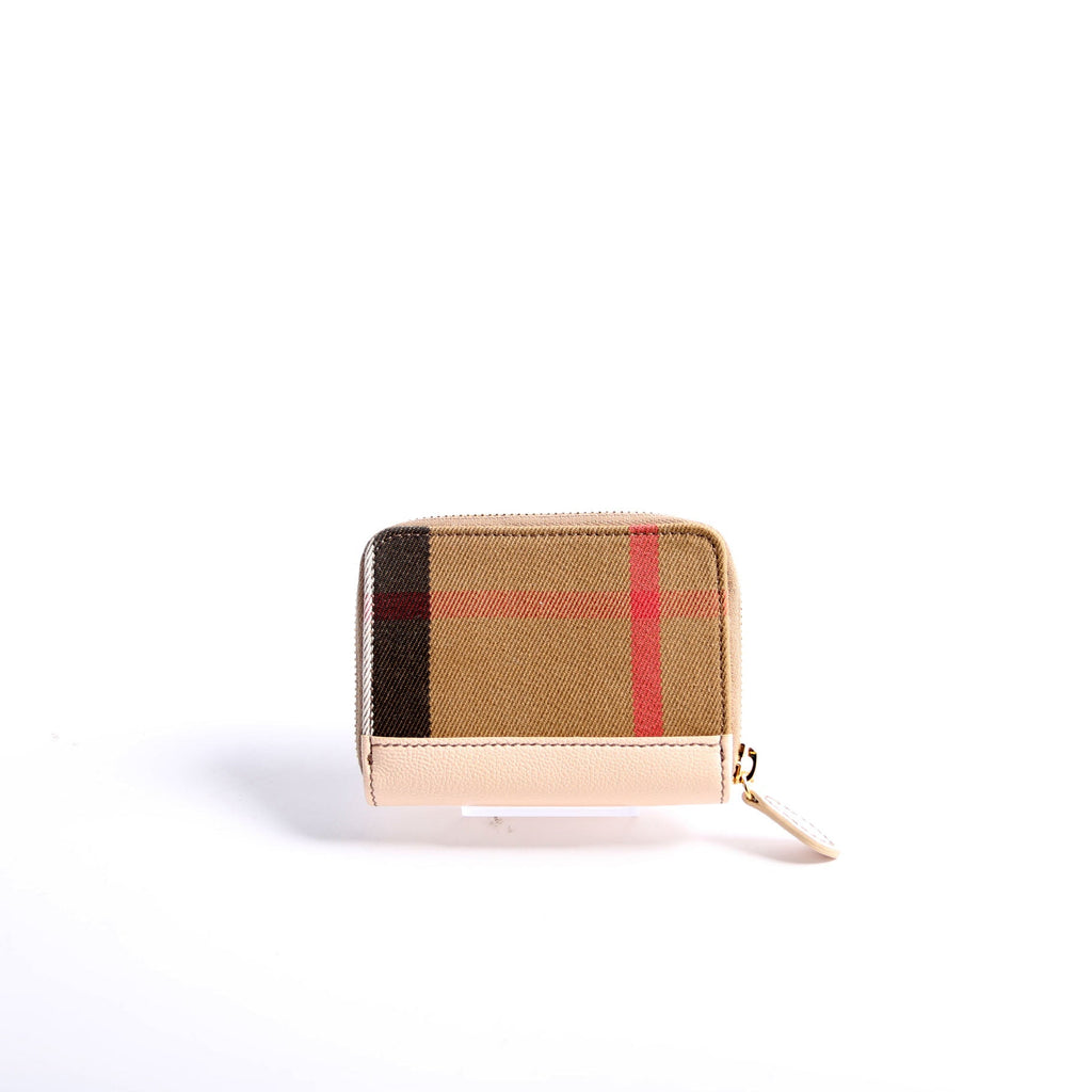 8084527 MN Check Zip Around Compact Wallet