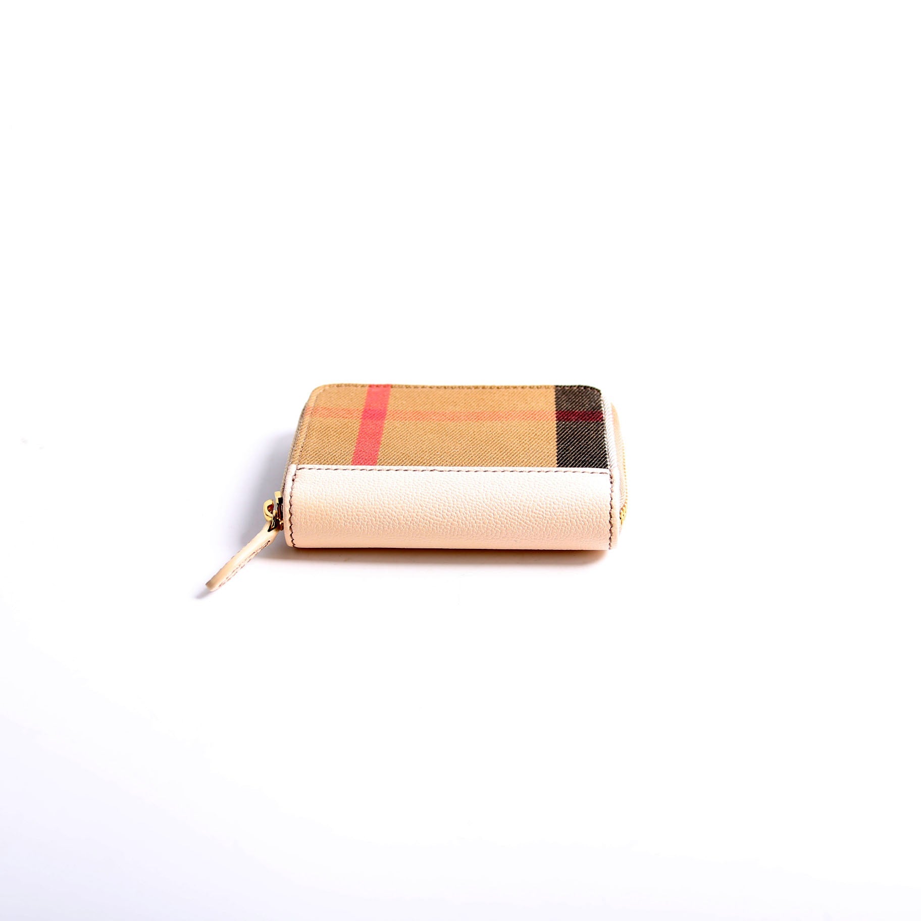 8084527 MN Check Zip Around Compact Wallet