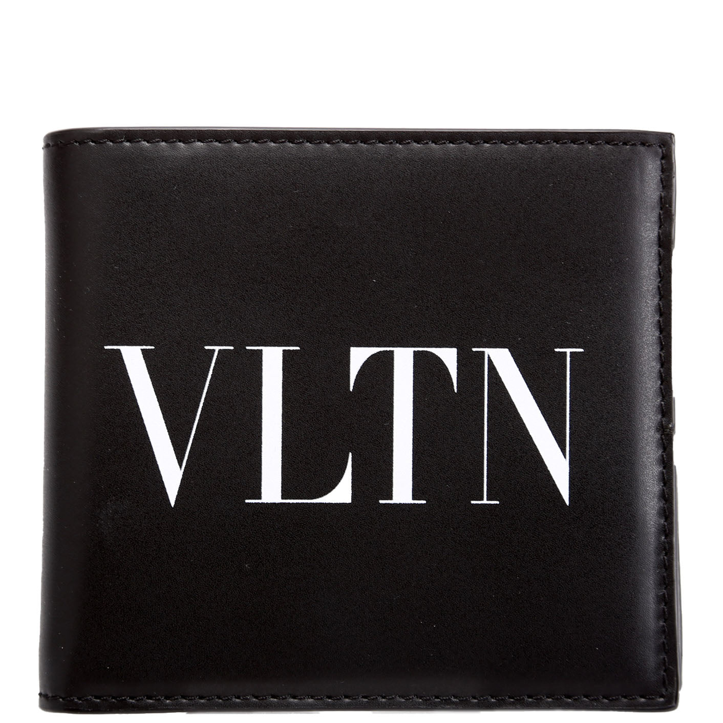 VLTN Bi-Fold Men's Wallet Black/White