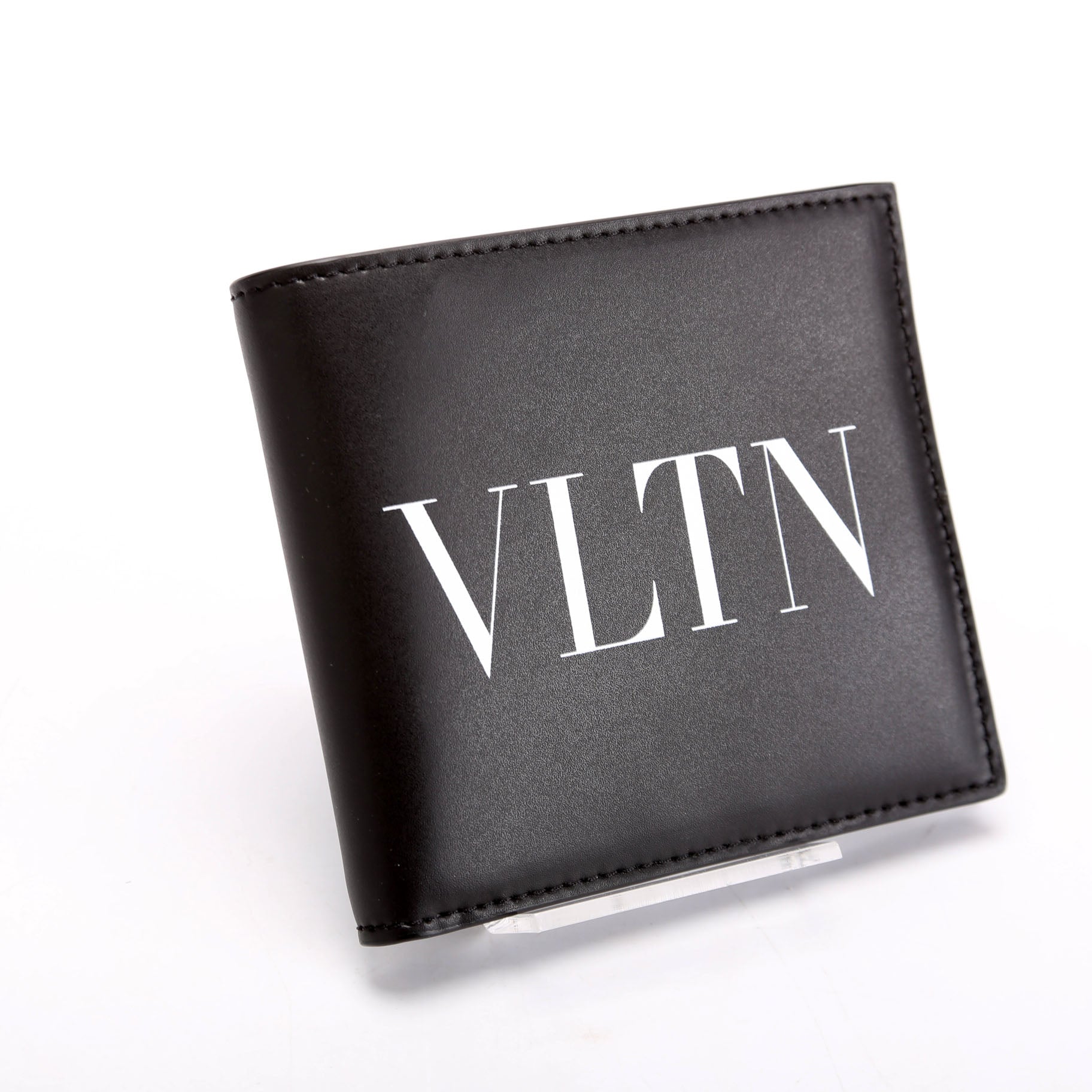 VLTN Bi-Fold Men's Wallet Black/White