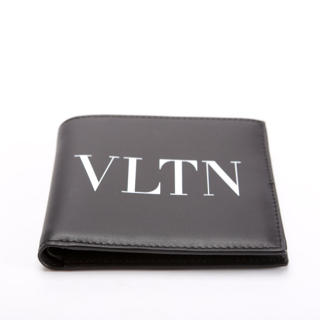 VLTN Bi-Fold Men's Wallet Black/White