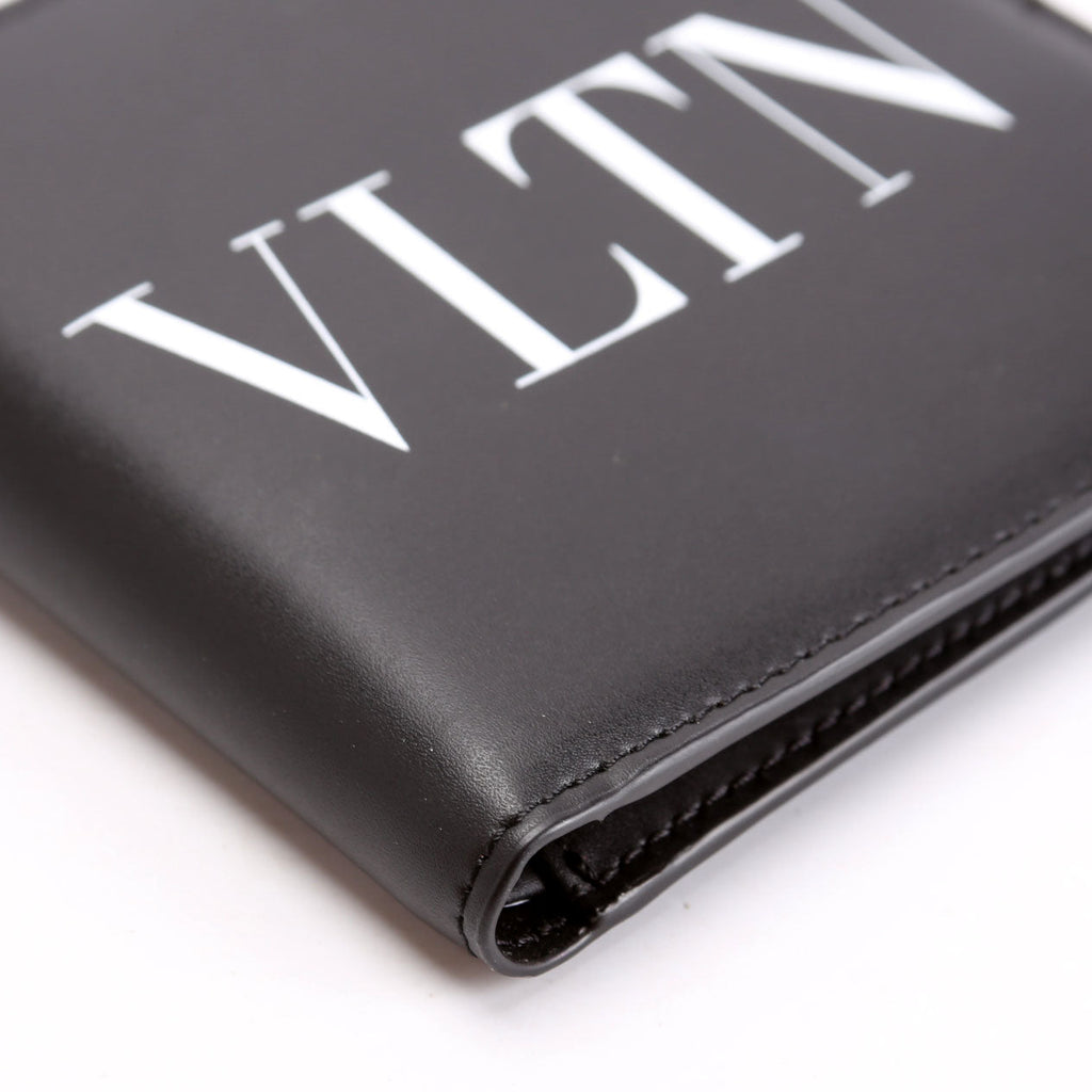 VLTN Bi-Fold Men's Wallet Black/White
