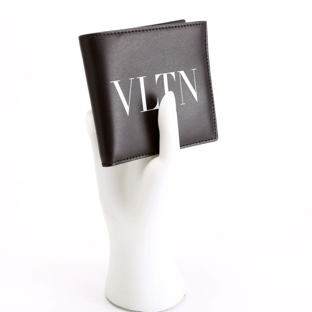 VLTN Bi-Fold Men's Wallet Black/White