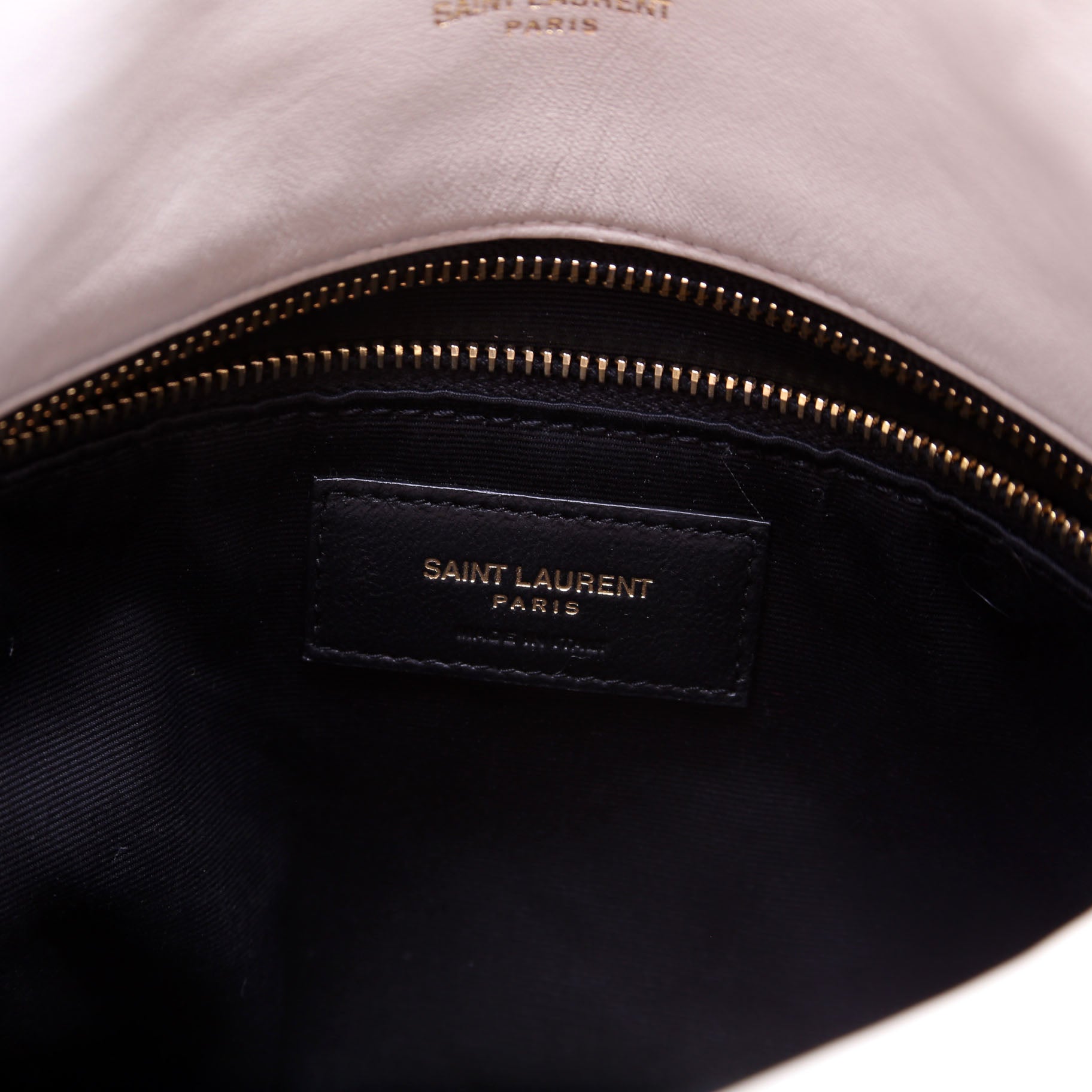 Puffer Quilted Small Lambskin 577476 Cream
