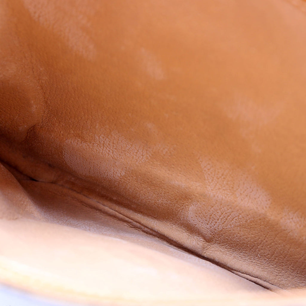 001.406.1780 GG Micro Canvas Shoulder Bag Vintage Brown