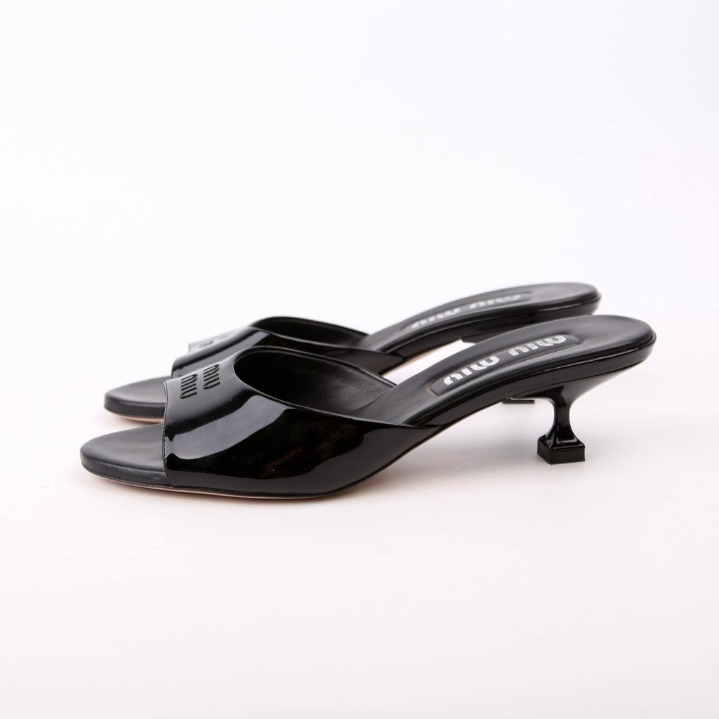 Kitten Heels Size 37 Black