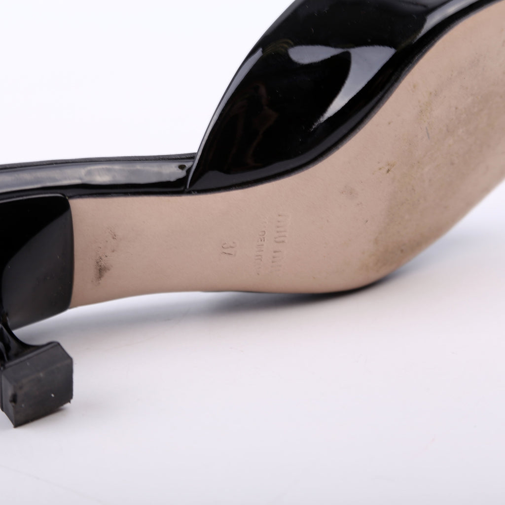 Kitten Heels Size 37 Black