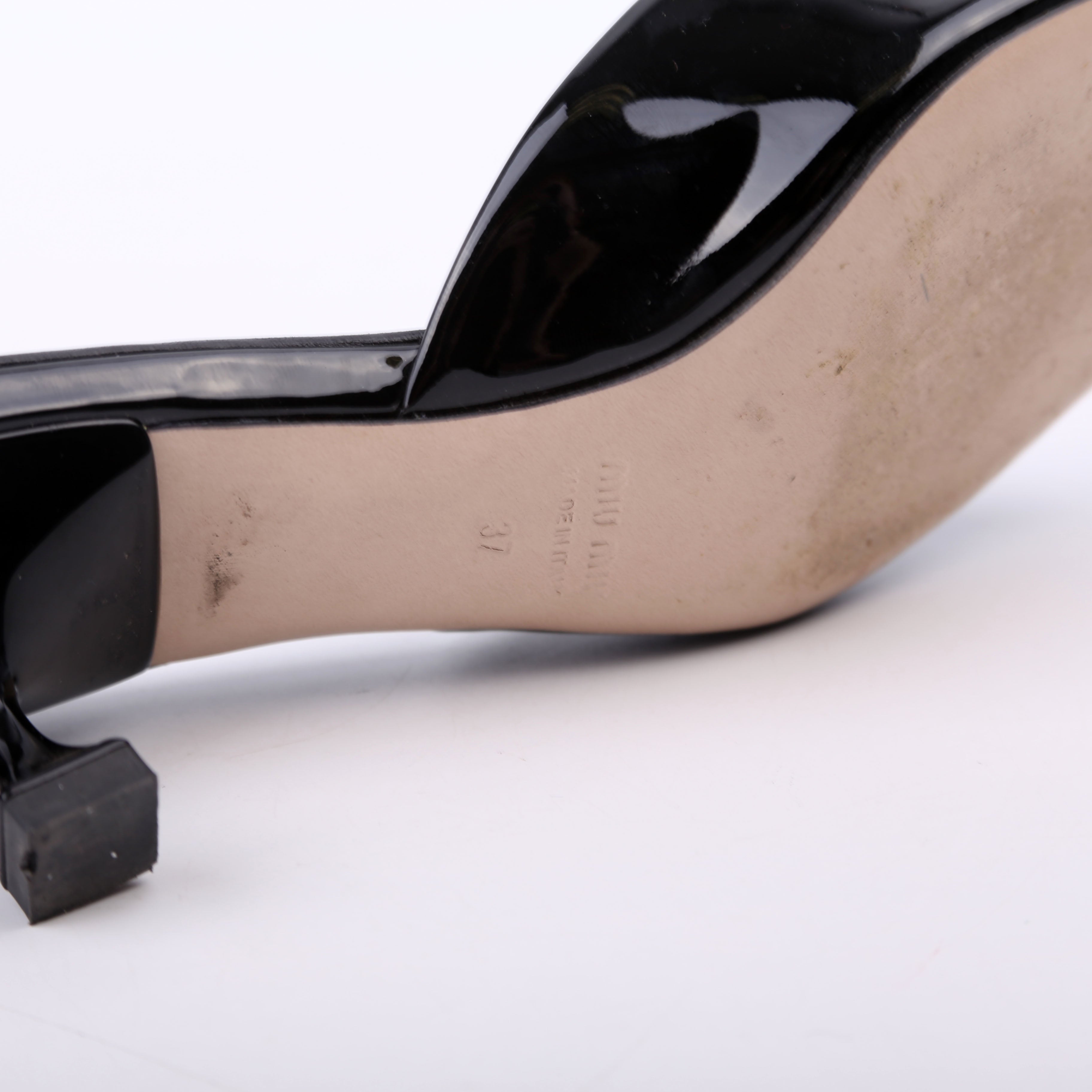 Kitten Heels Size 37 Black
