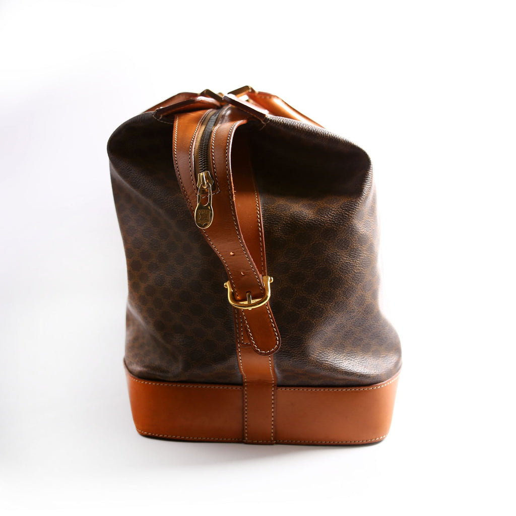 Macadam Canvas Weekender Bag Vintage