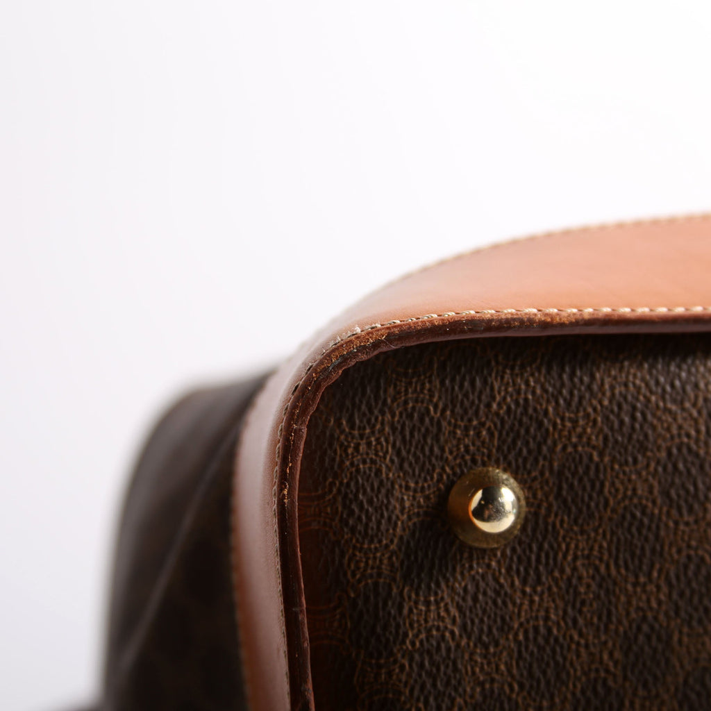 Macadam Canvas Weekender Bag Vintage