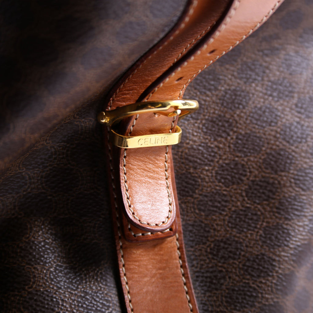 Macadam Canvas Weekender Bag Vintage