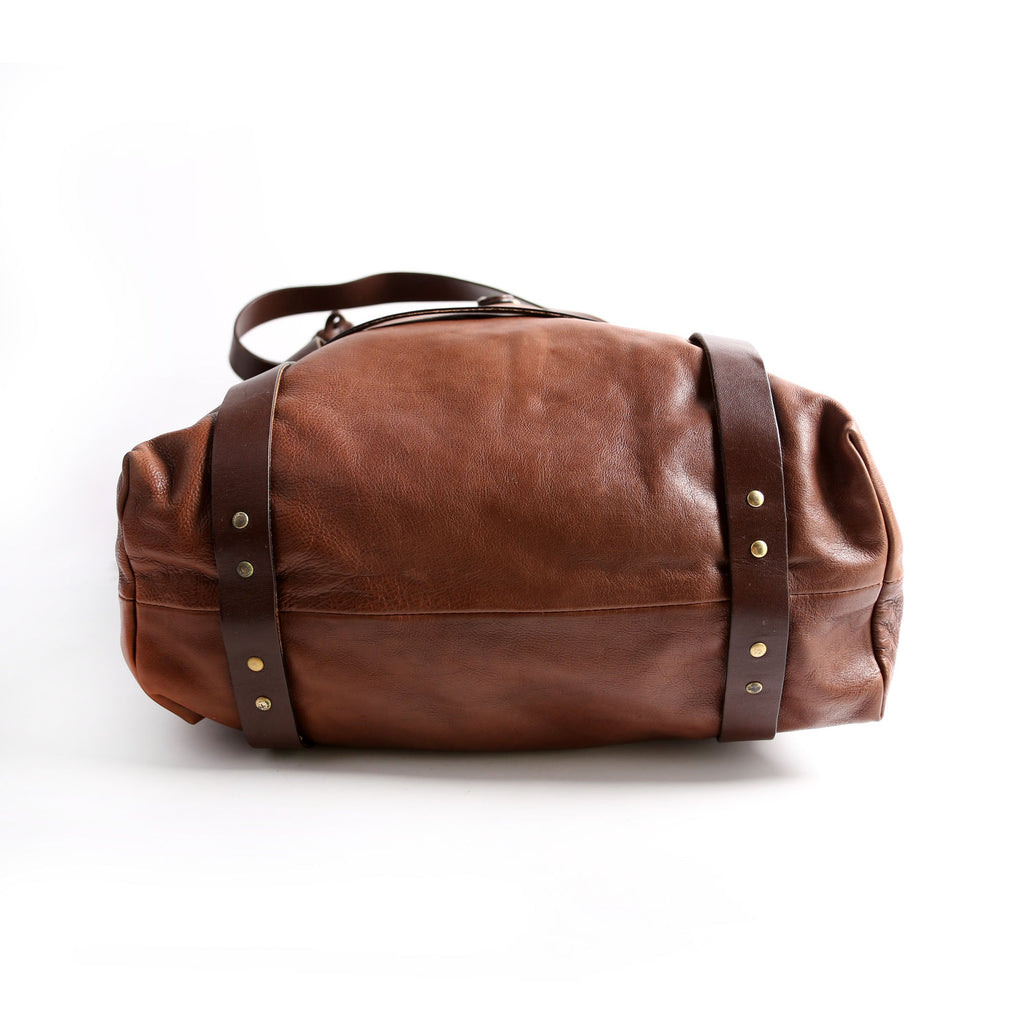 Kerala Large Tote Leather Brown
