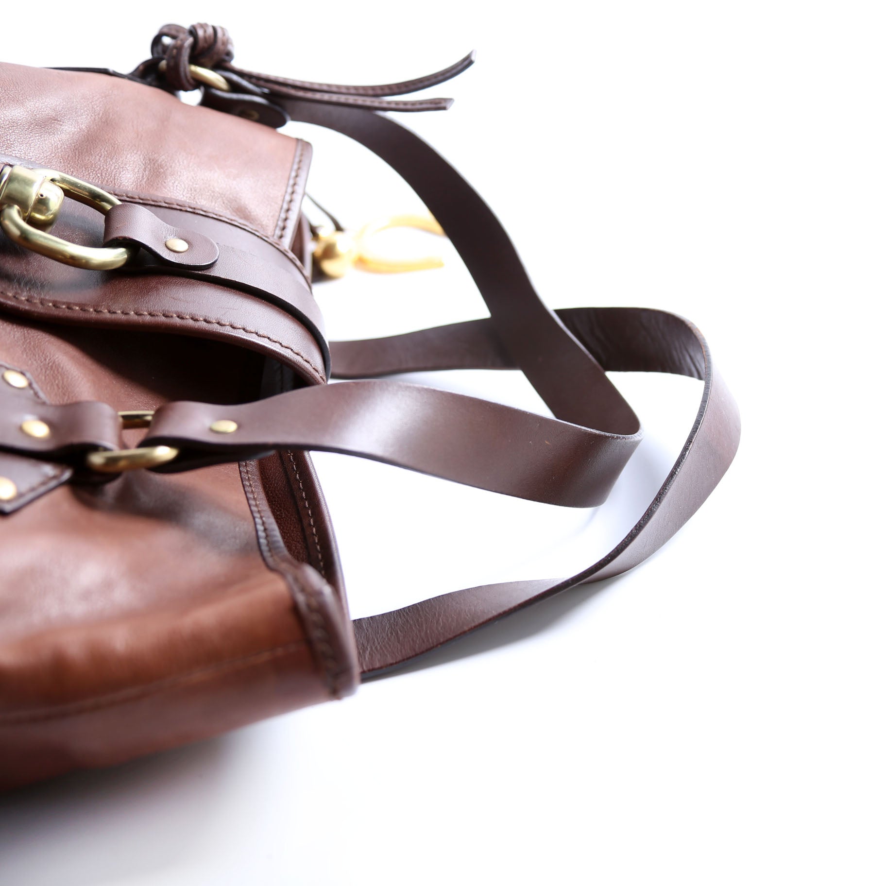 Kerala Large Tote Leather Brown
