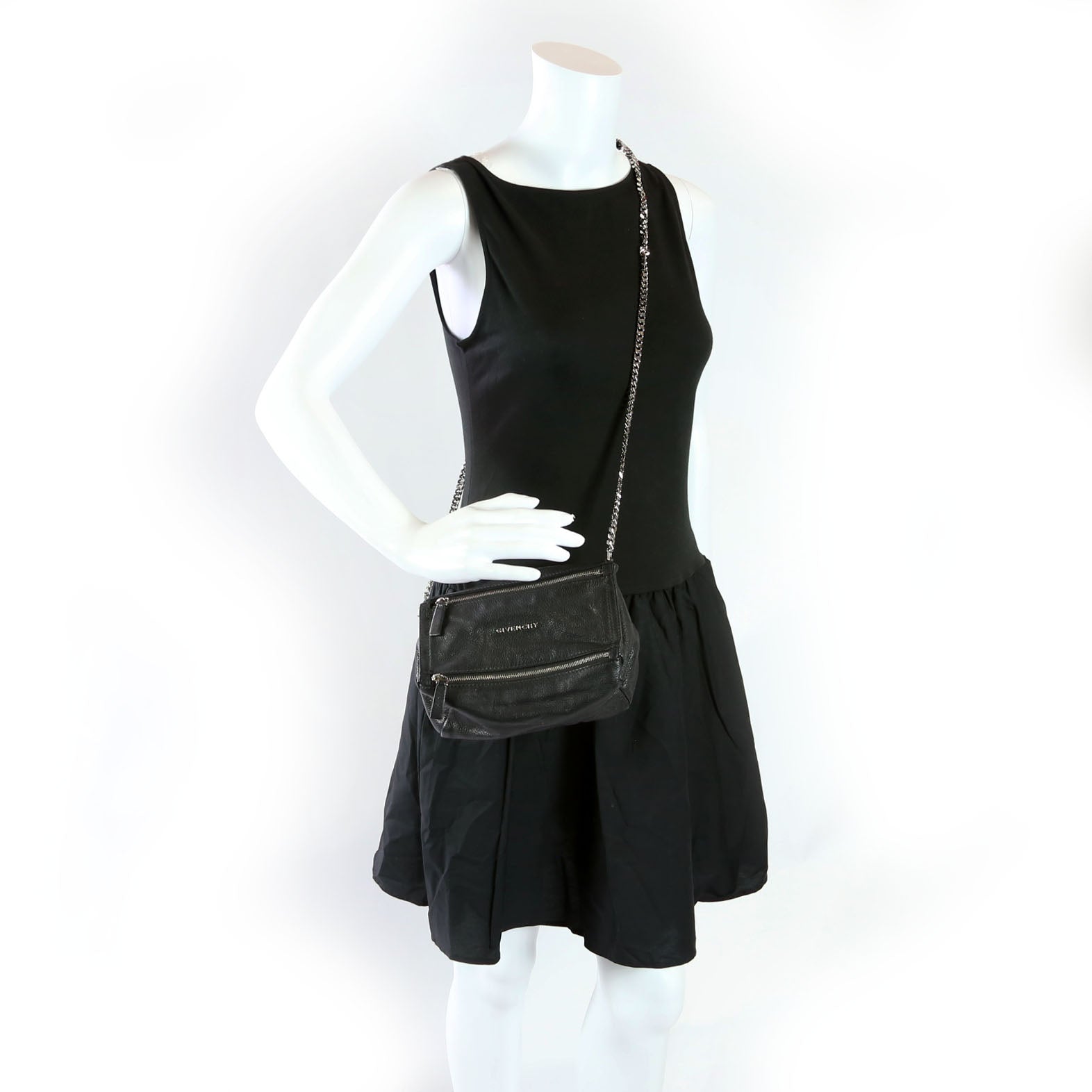 Pandora Satchel Mini Crossbody Black