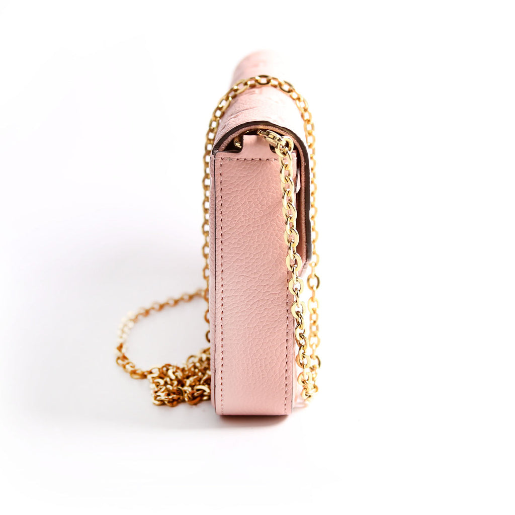Pochette Felicie Empreinte Pink