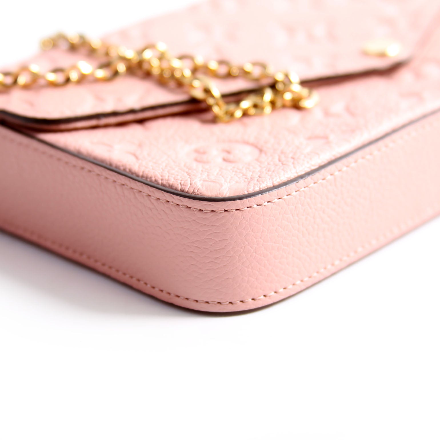 Pochette Felicie Empreinte Pink