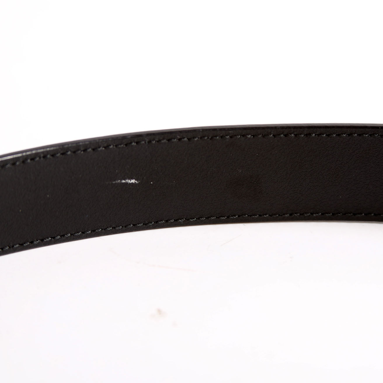 414516 GG Marmont Belt Size 75/30 Black